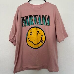 Nirvana Pink T-shirt